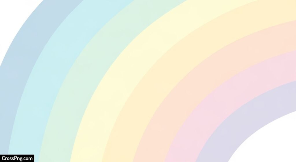 Pastel rainbow background image