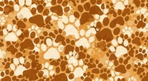 Paw print background image