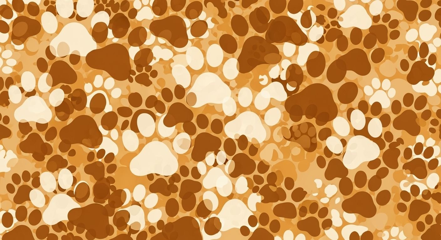 Paw print background image