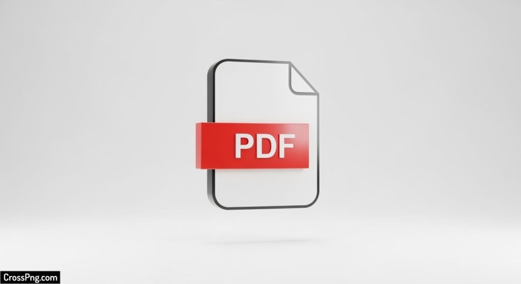 Pdf white background image