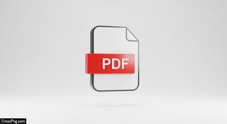 Pdf white background image