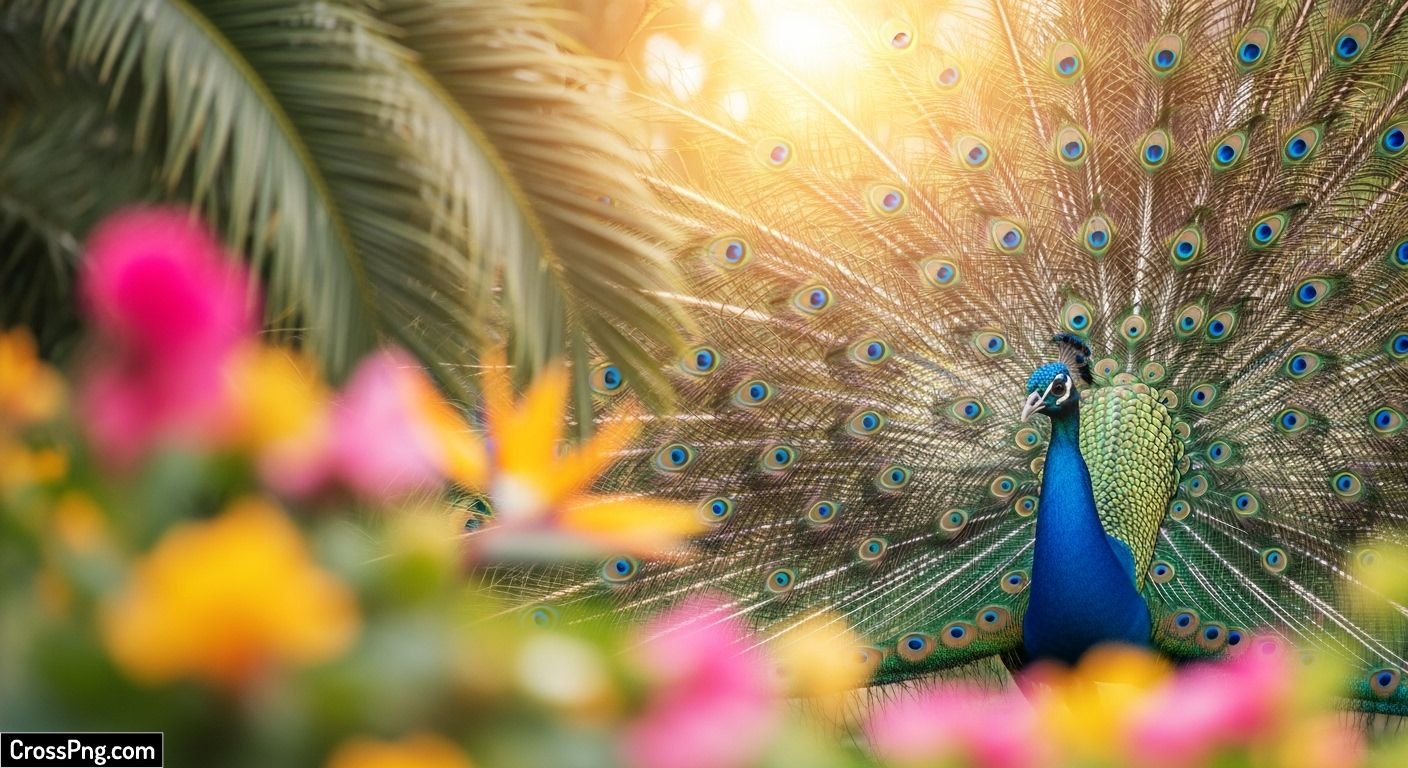 Peacock background hd image 2