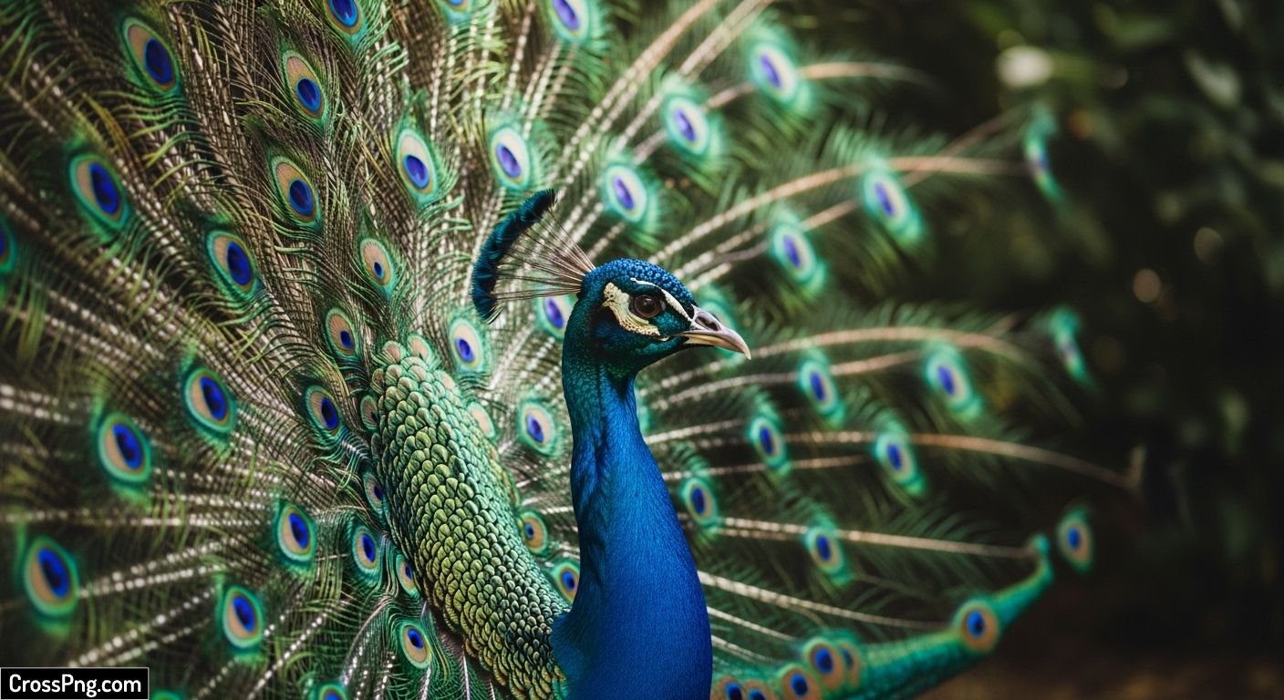 Peacock background image