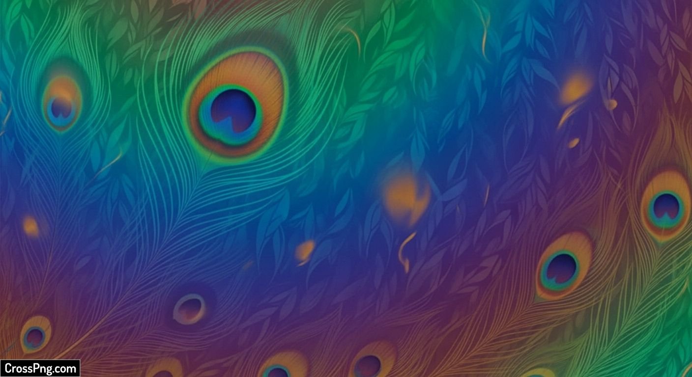 Peacock colour background hd image