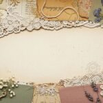 Photo album background design image