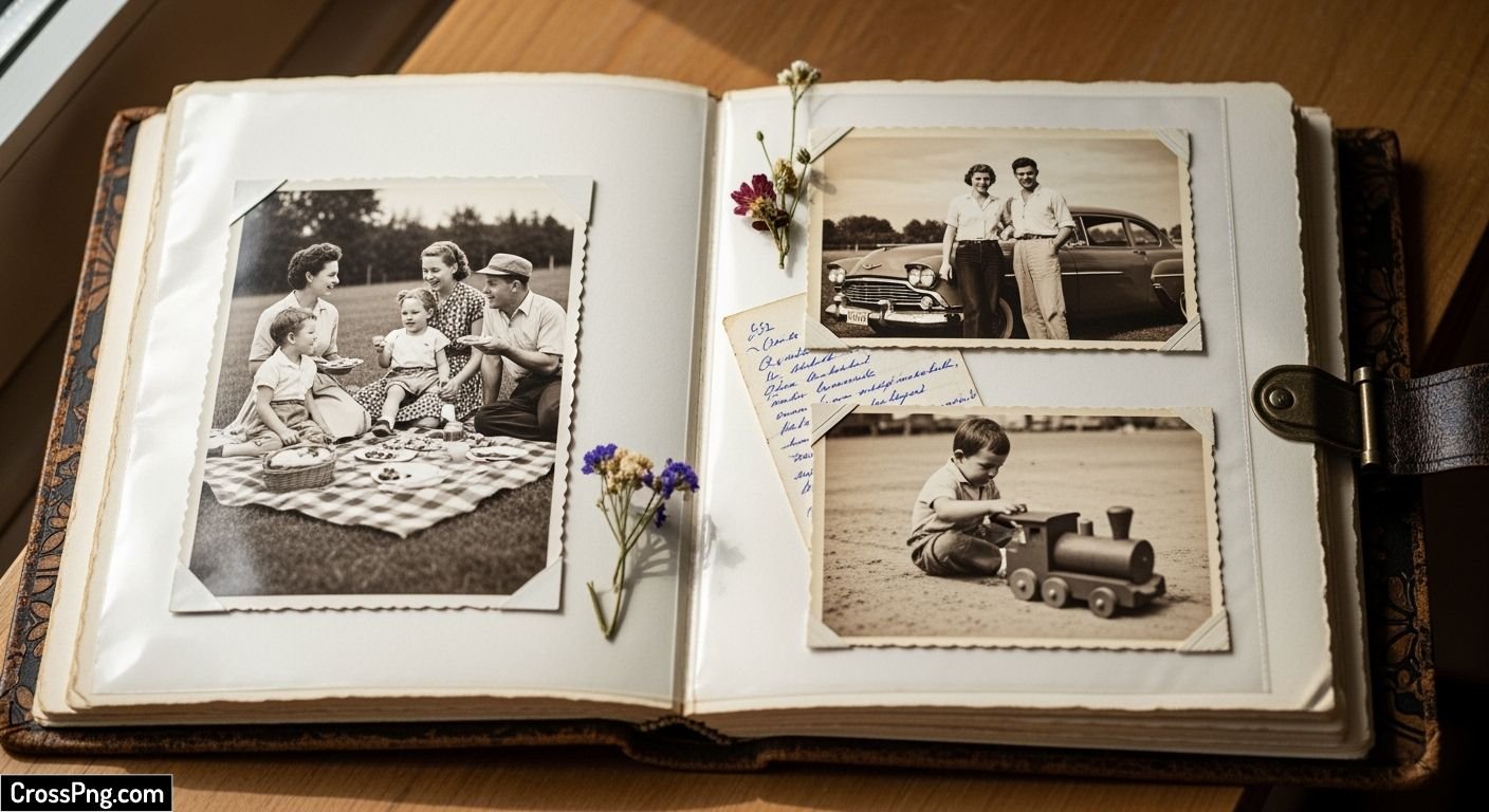 Photo album background image