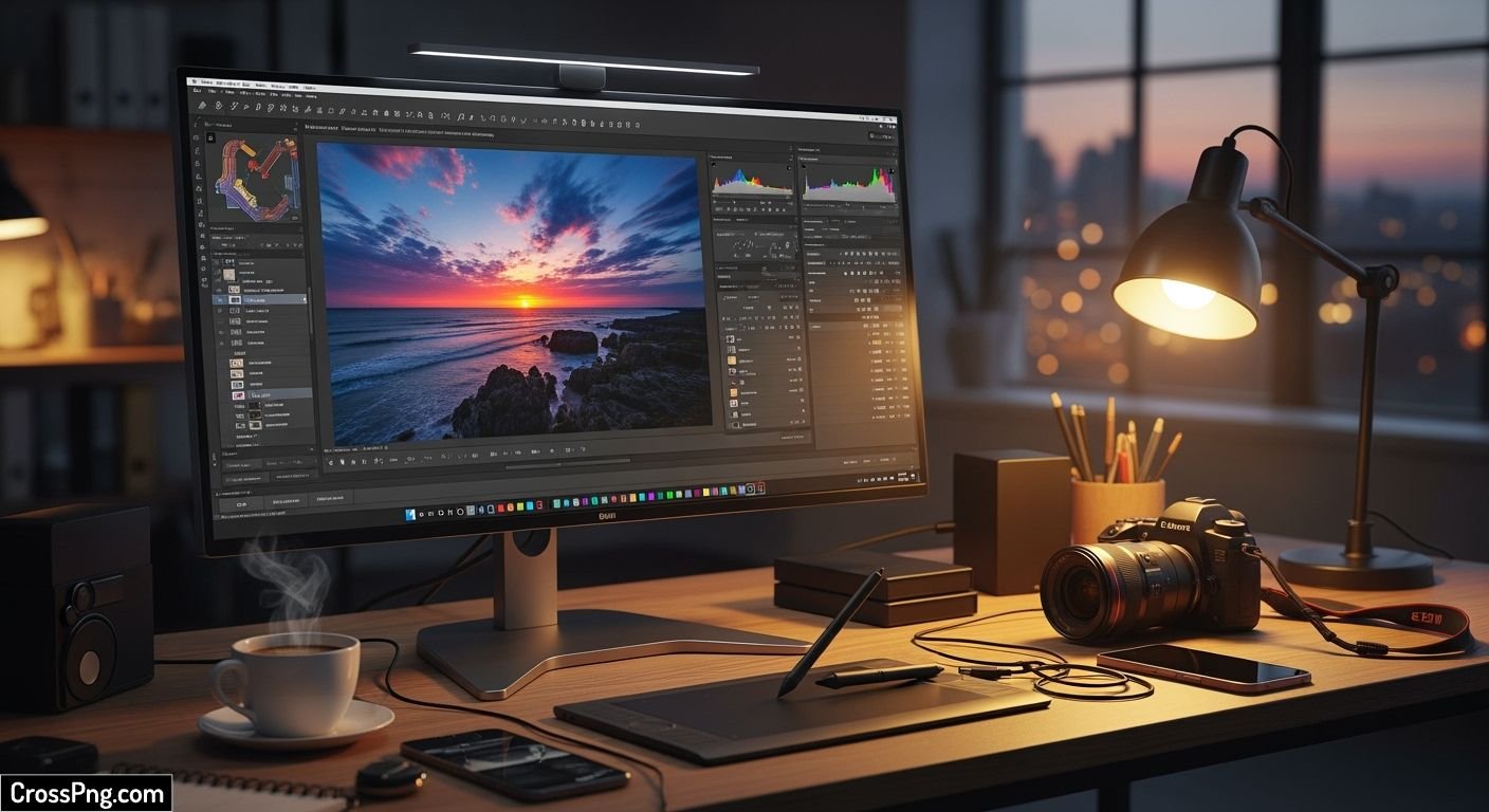 Photo editing background image