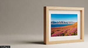 Photo frame background colour image