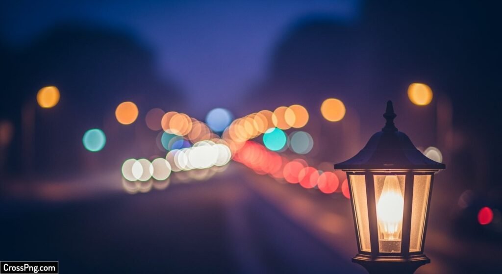Photography night light background hd image