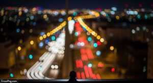 Photography night light background hd image 3