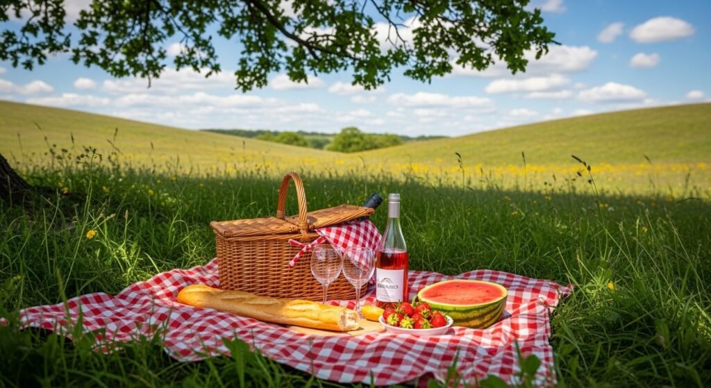 Picnic background image 4