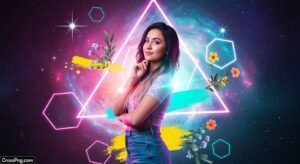 Picsart background girl image