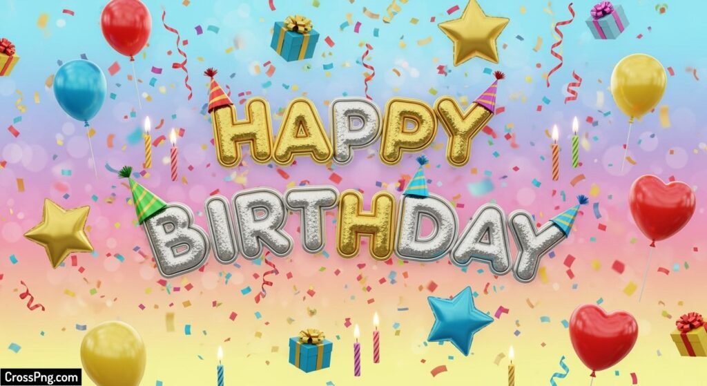 Picsart birthday background image