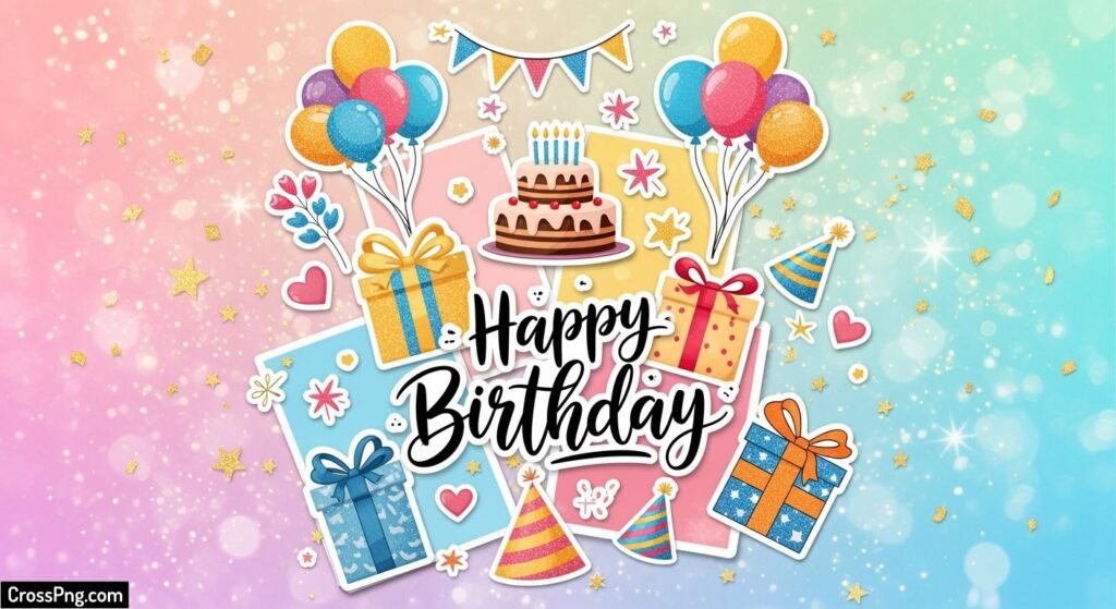 Picsart birthday background image