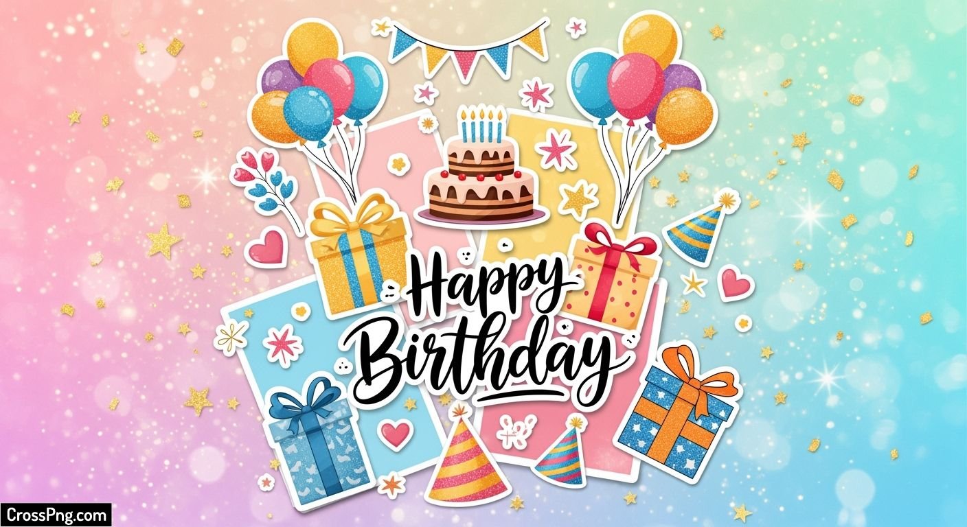 Picsart birthday background image