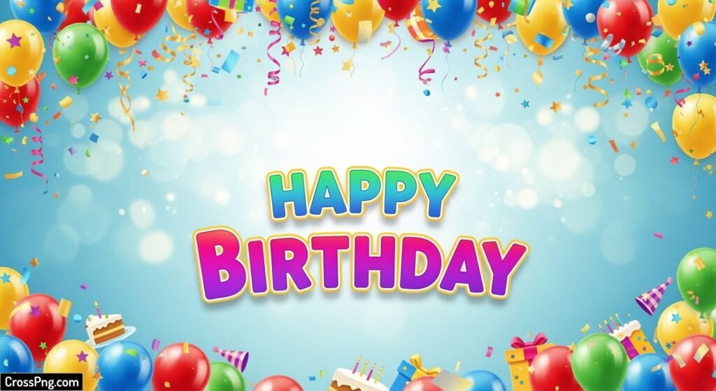 Picsart birthday banner background hd image