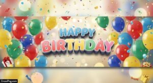 Picsart birthday banner background hd image