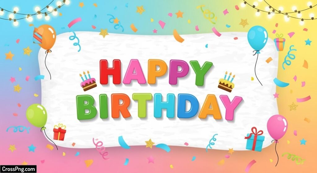 Picsart birthday banner background image