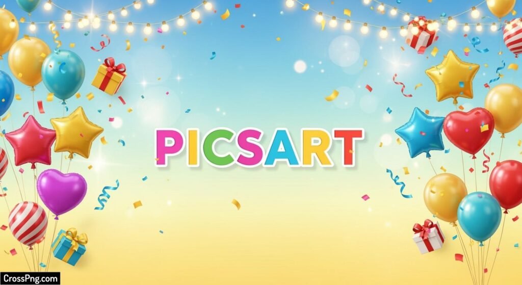 Picsart birthday banner background image 2