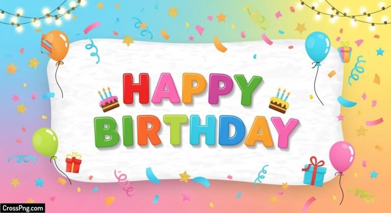 Picsart birthday banner background image