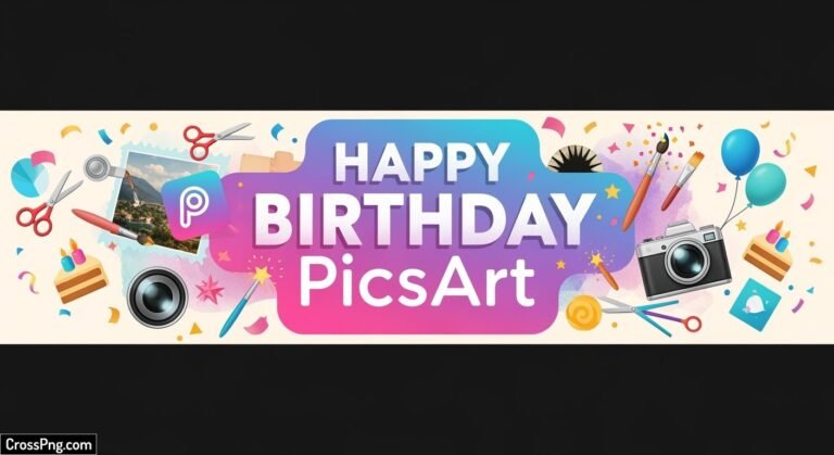 Picsart editing ok picsart birthday banner image 2