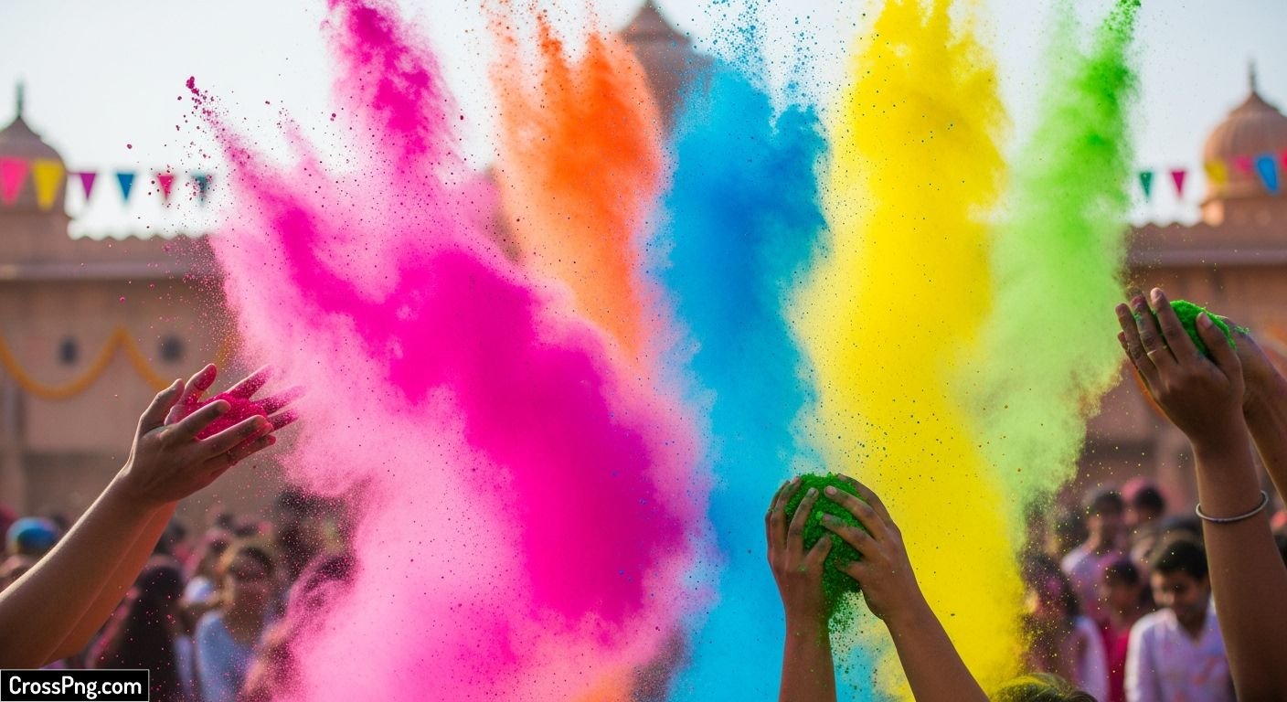 Picsart holi background image 3