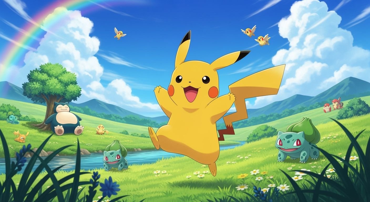 Pikachu background image 4