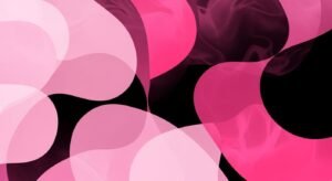 Pink and black background image
