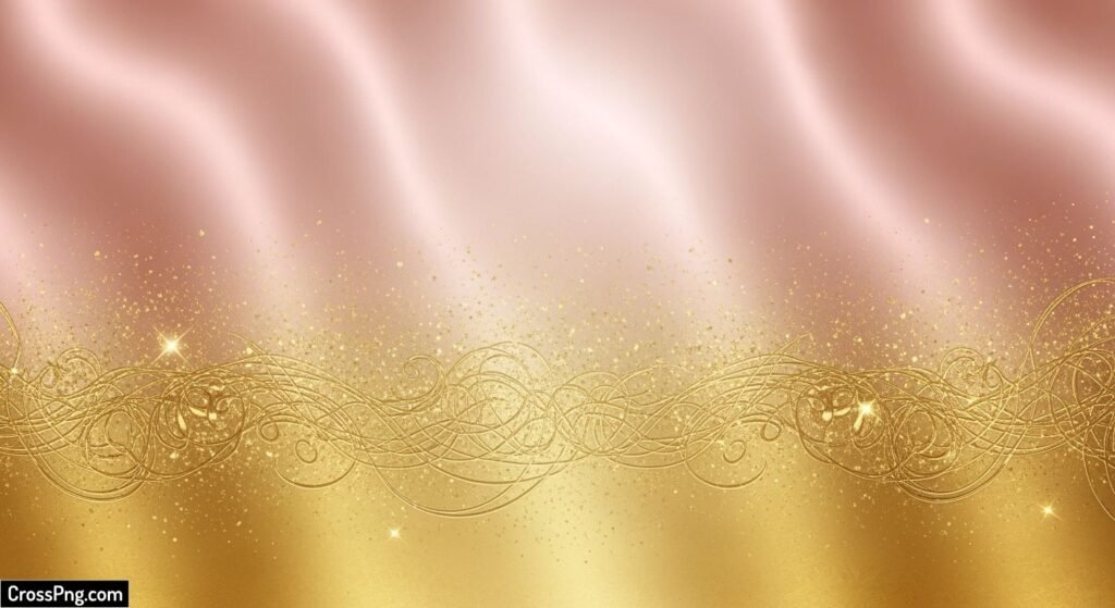 Pink and gold background image 2