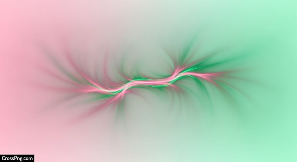 Pink and green background image