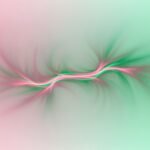 Pink and green background image