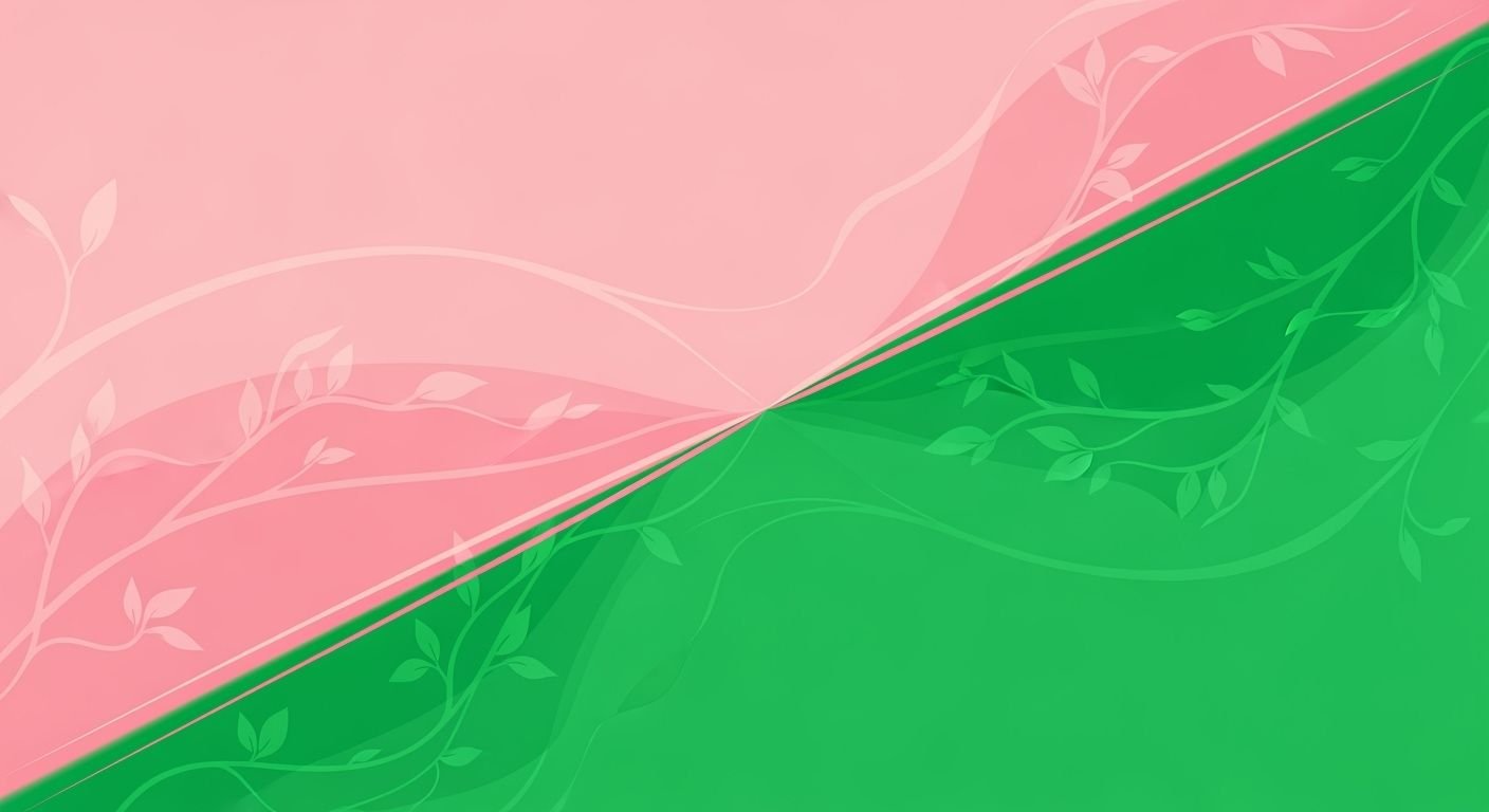 Pink and green background image 2