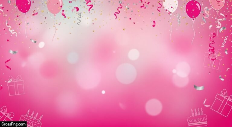 Pink birthday background image