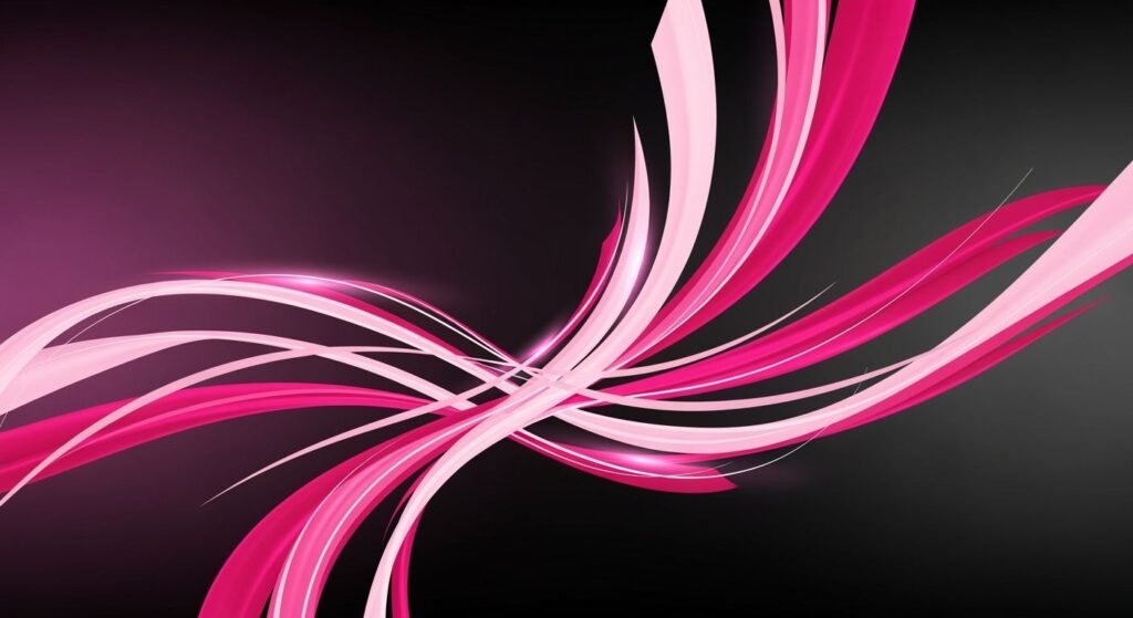 Pink black background image