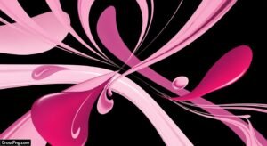Pink black background image 2