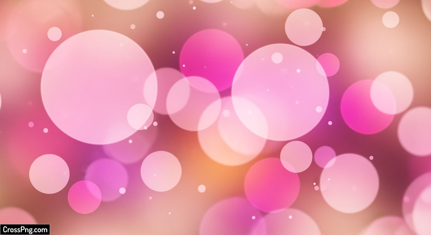 Pink bokeh background image 3