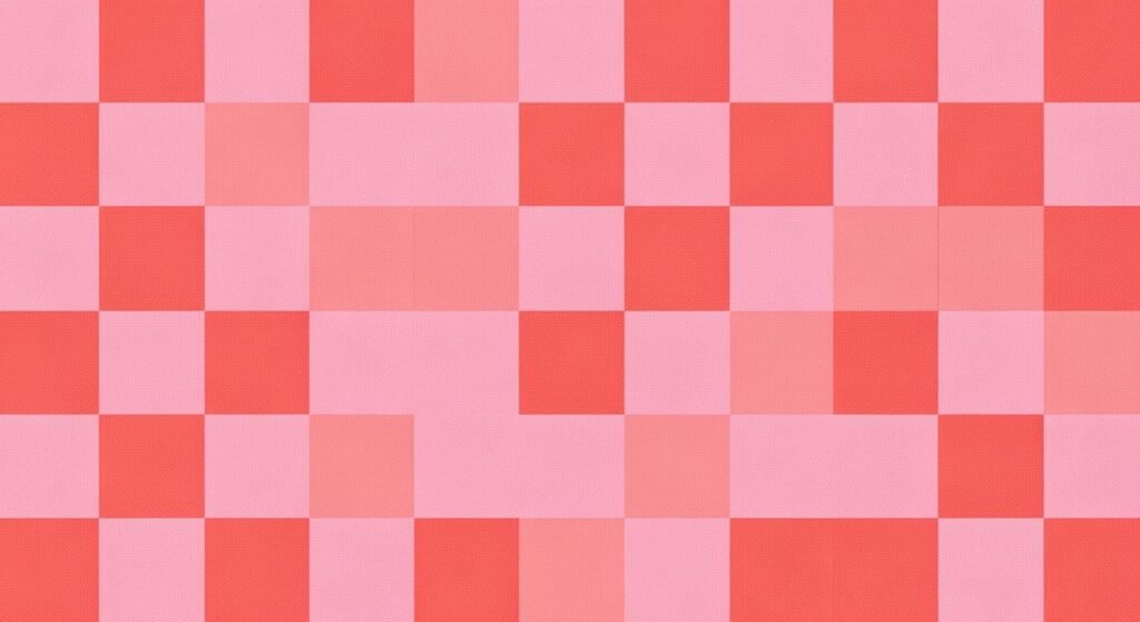 Pink checkered background image 4