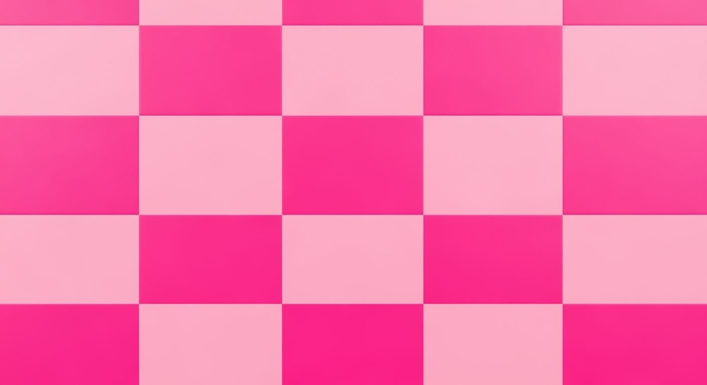 Pink checkered background image
