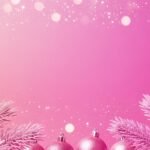 Pink christmas background image 3