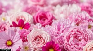 Pink flower background hd image 2