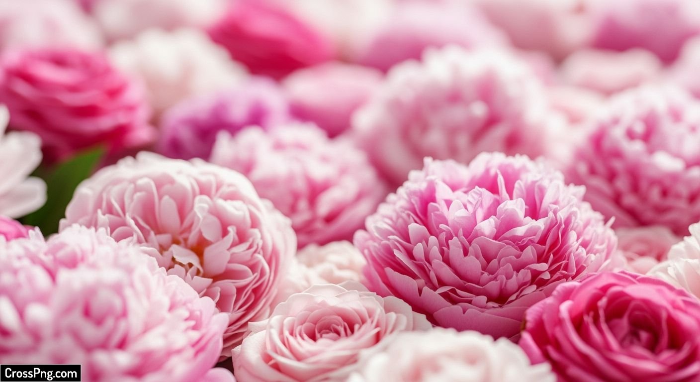 Pink flower background image
