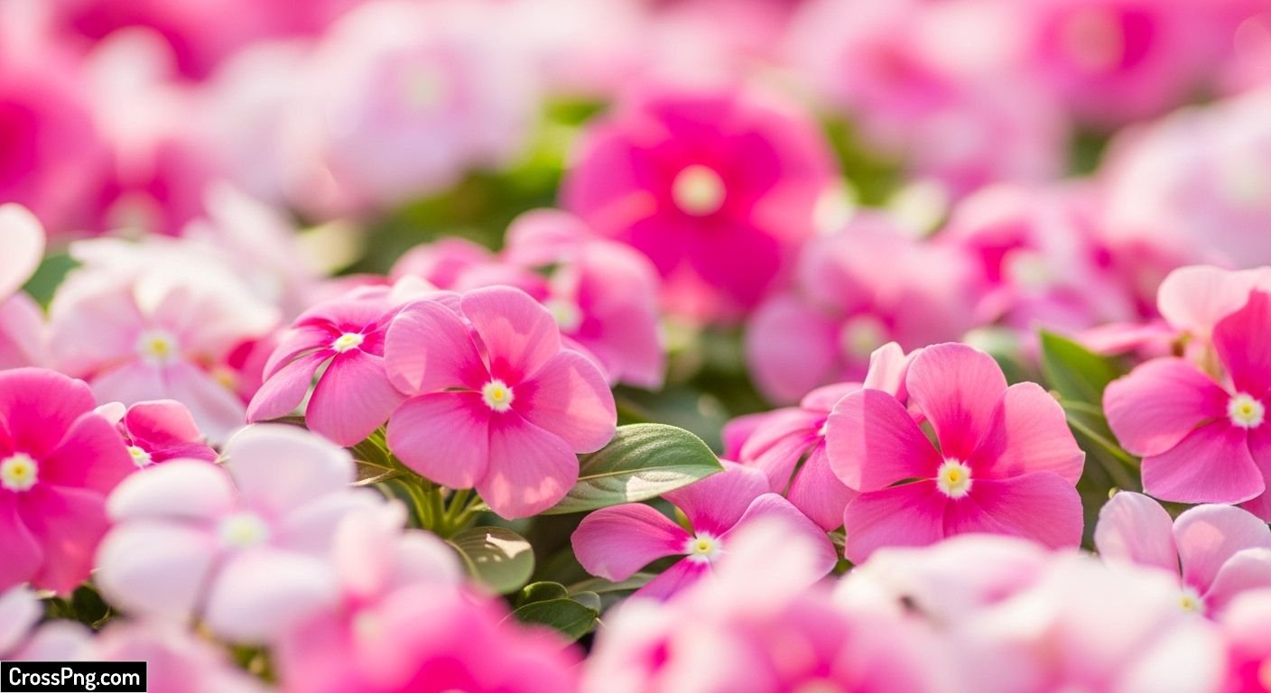 Pink flower background image 2