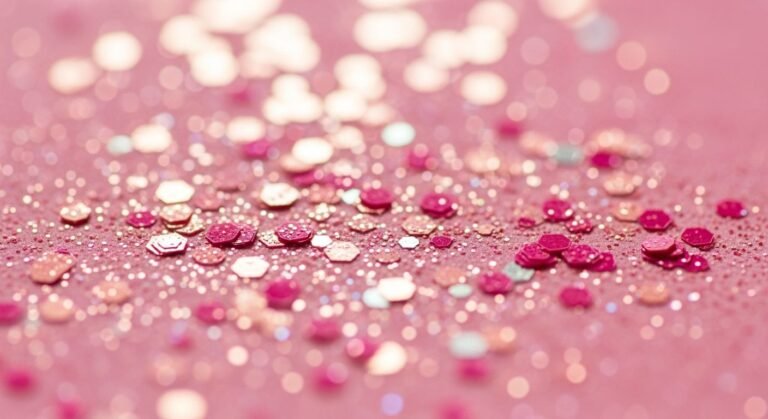 Pink glitter background image 2