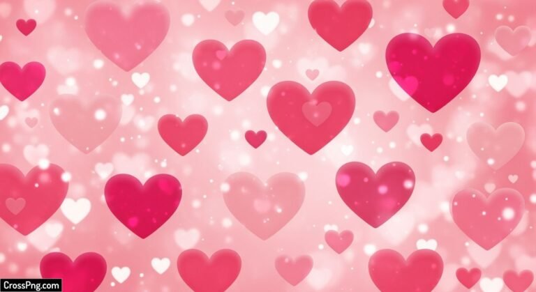 Pink heart background image