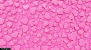 Pink heart background image 2