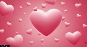 Pink love background image 2