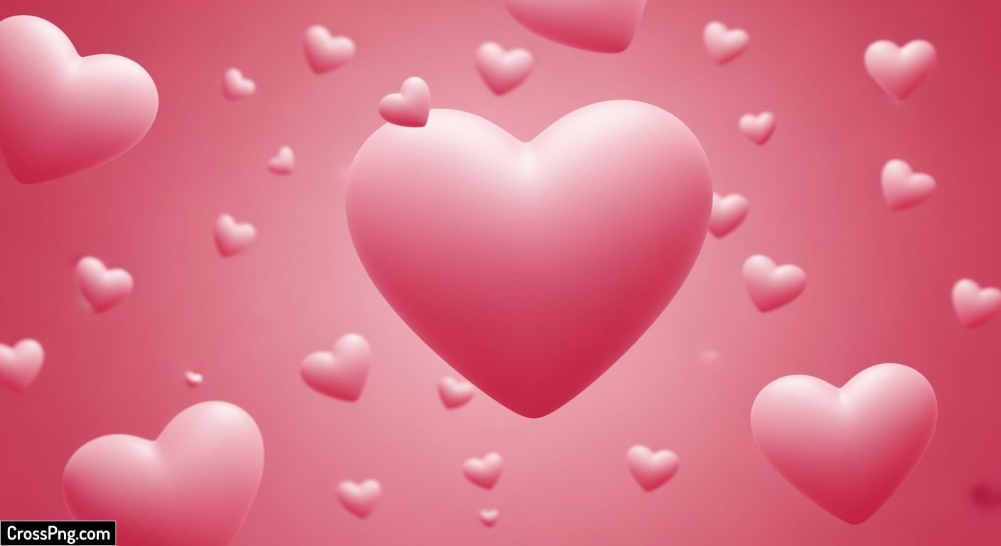 Pink love background image 2