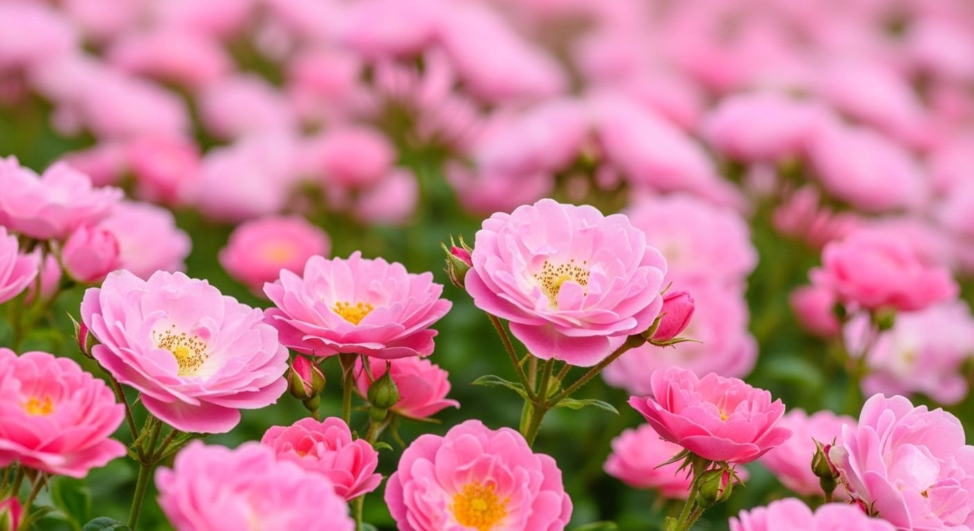 Pink rose background image 2