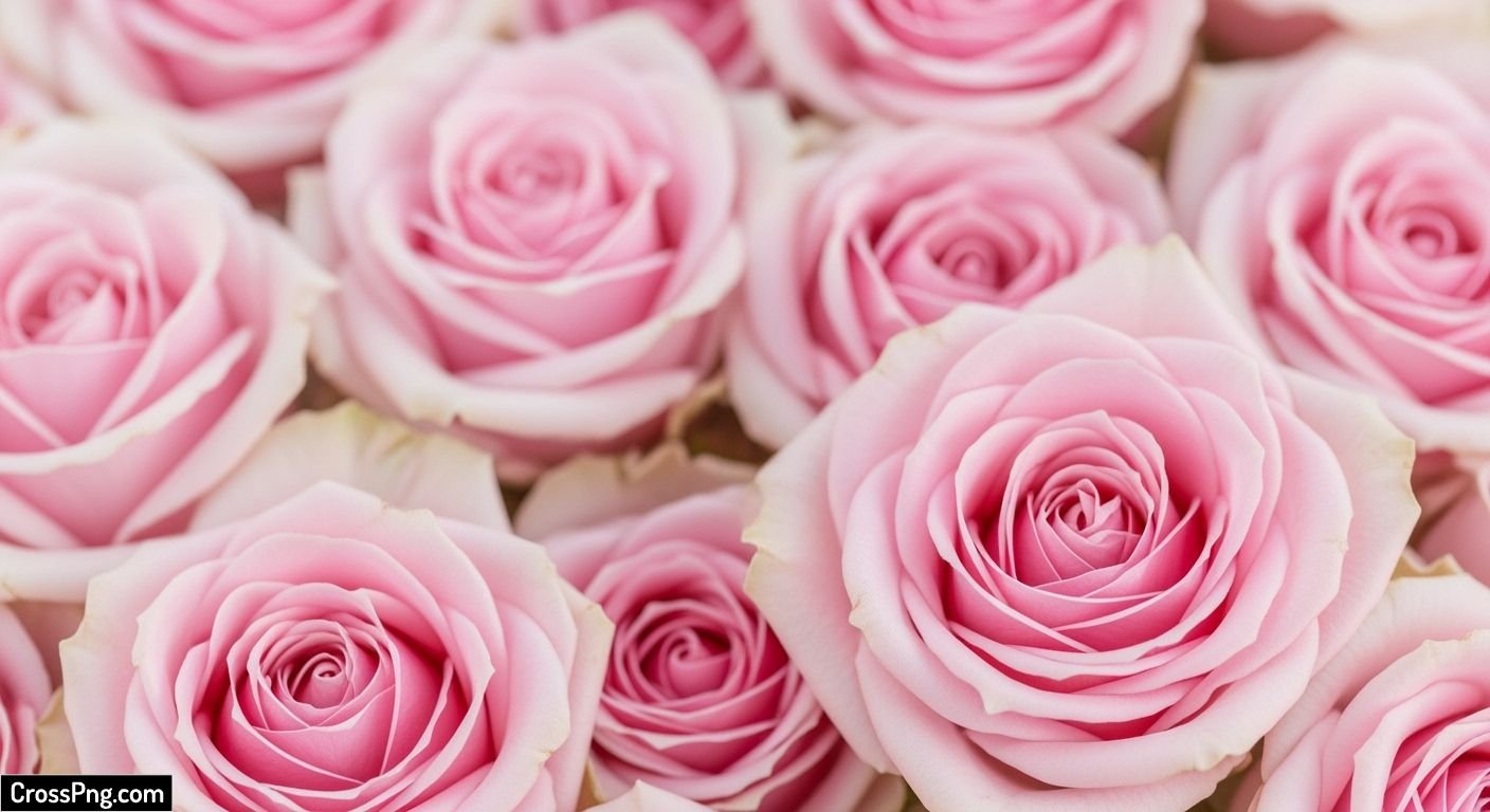 Pink rose flower background image