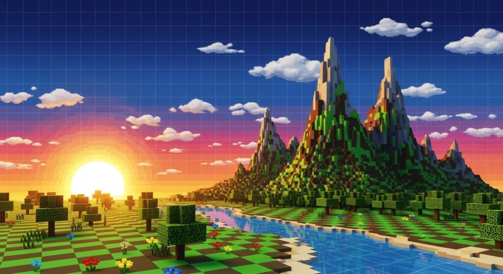Pixel background image 3